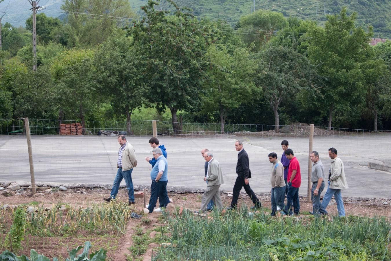 Huertos sociales en Ezcaray