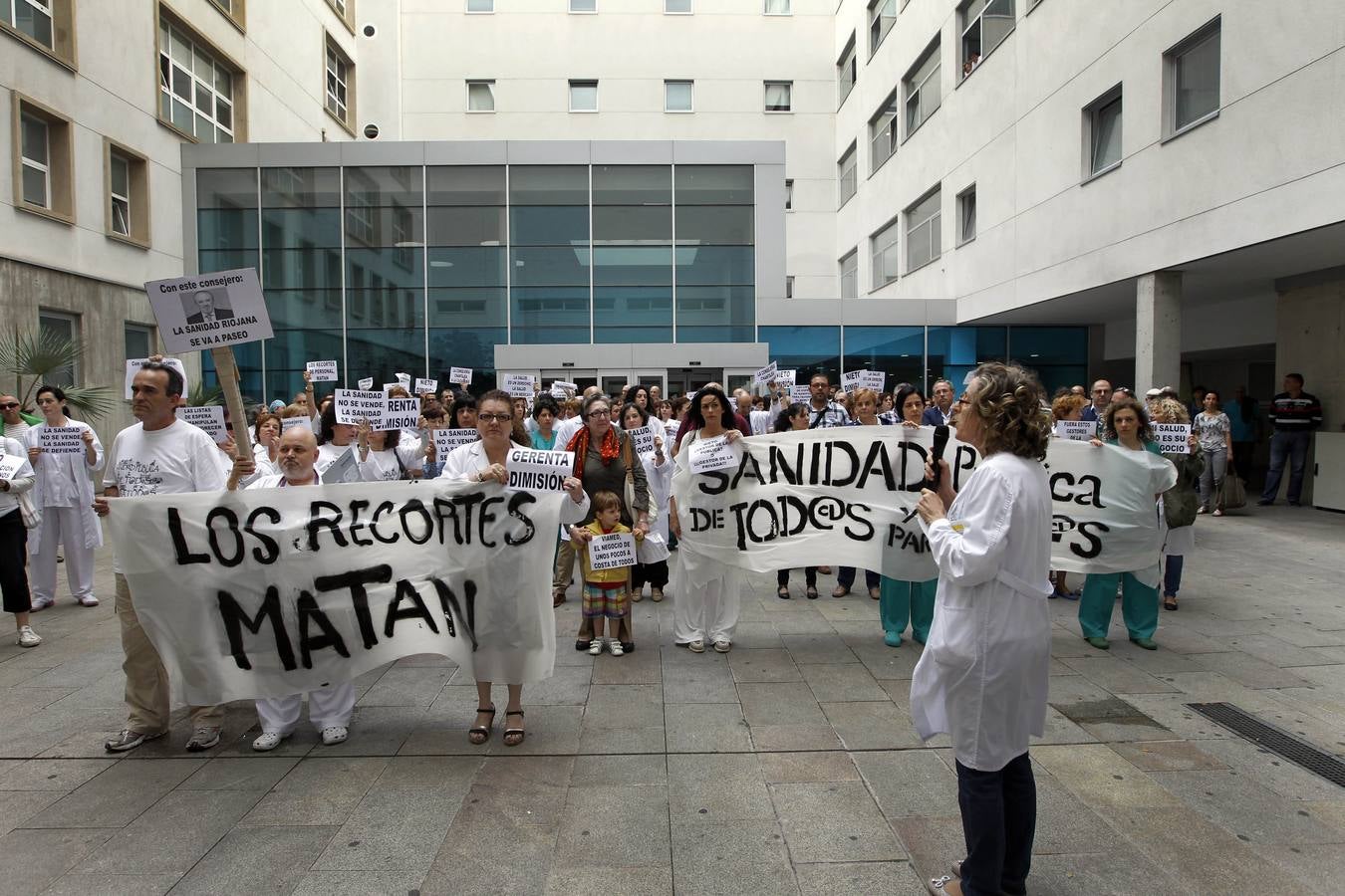 Manifestación de la &#039;Marea Blanca&#039;