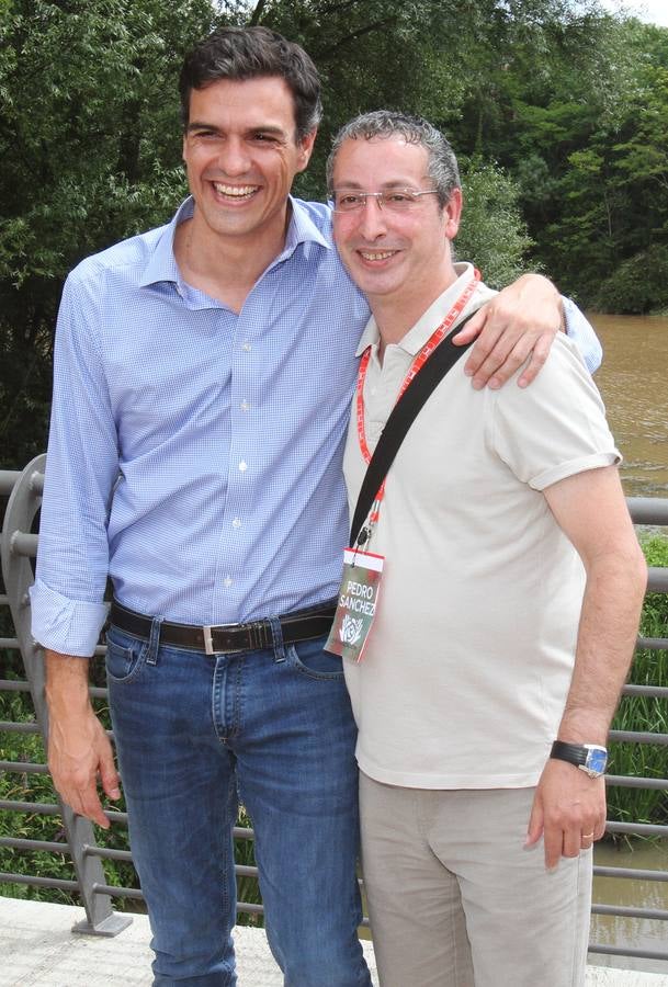 Visita de Pedro Sánchez a Logroño
