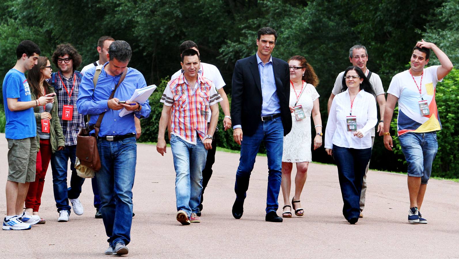 Visita de Pedro Sánchez a Logroño