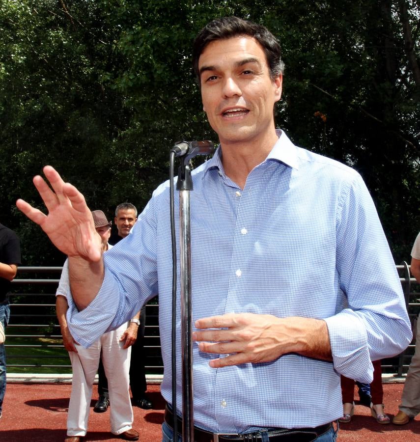 Visita de Pedro Sánchez a Logroño