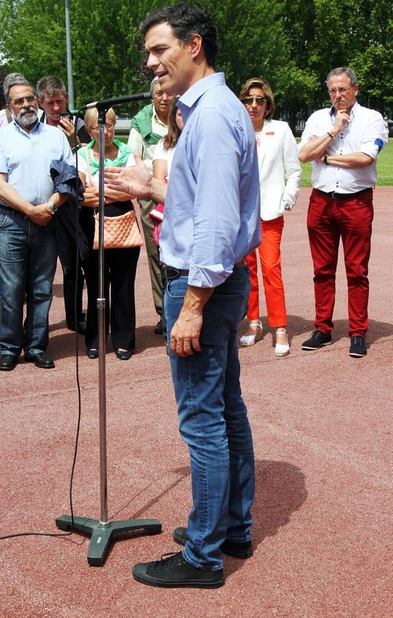 Visita de Pedro Sánchez a Logroño