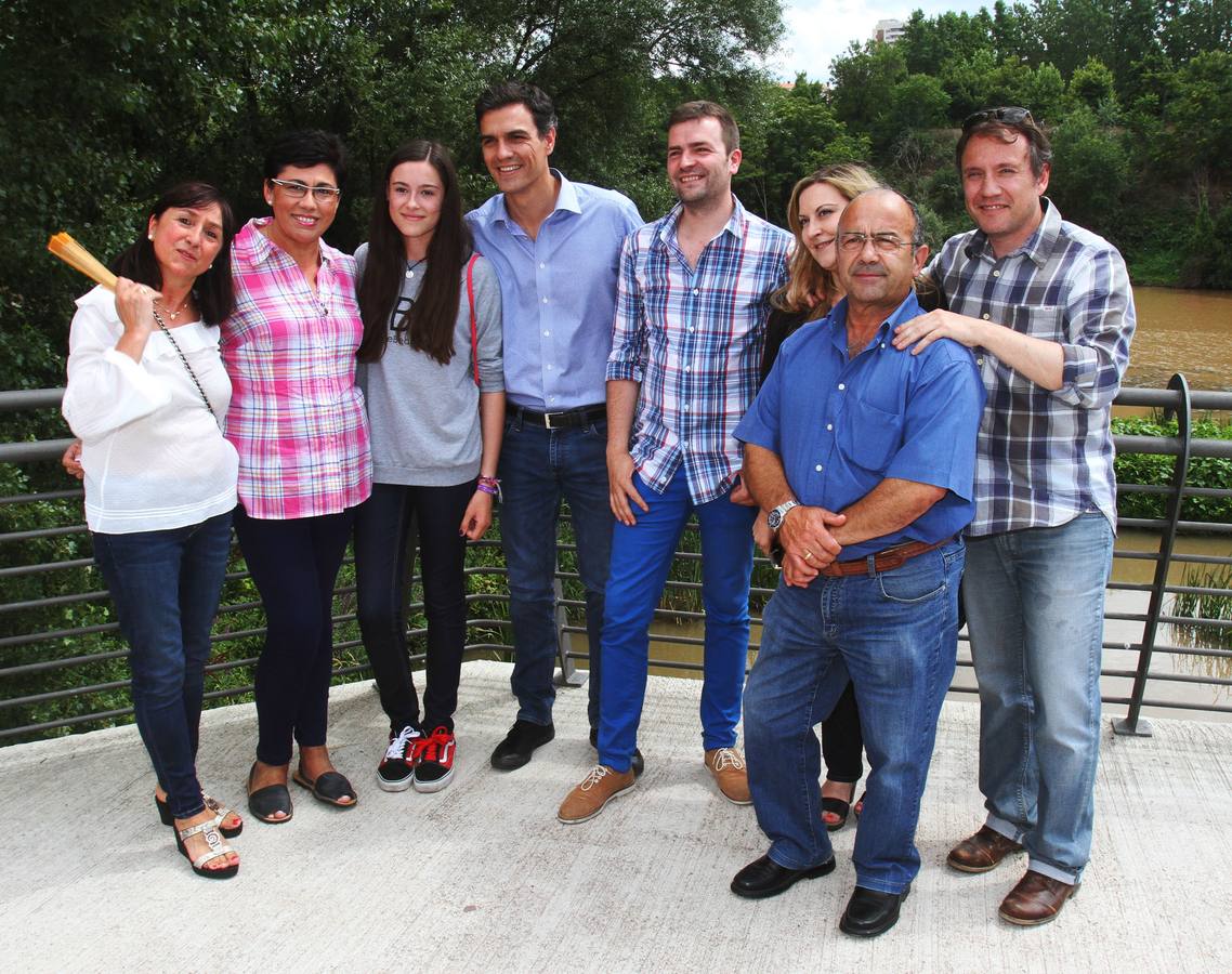 Visita de Pedro Sánchez a Logroño