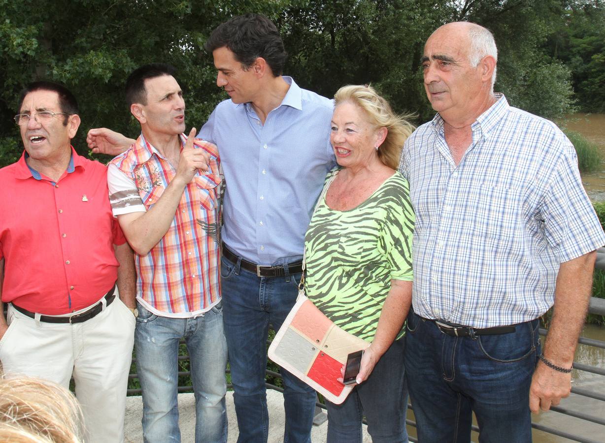 Visita de Pedro Sánchez a Logroño
