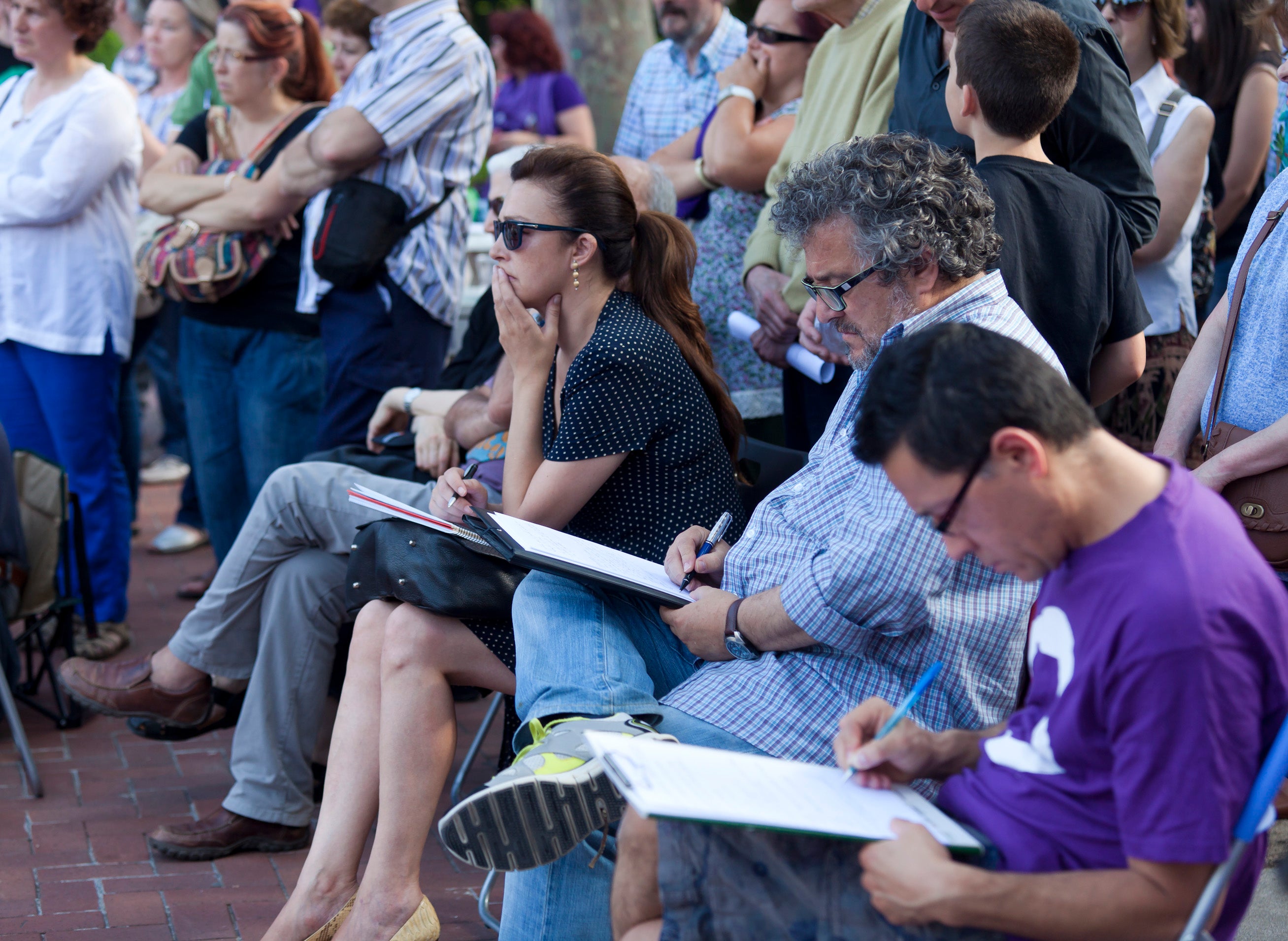 Podemos sale a la calle en Logroño