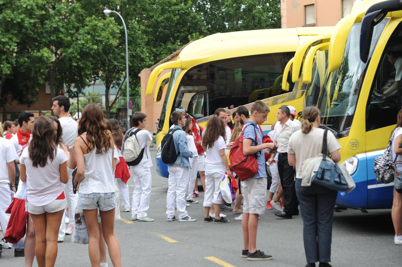 Los riojanos van a San Fermín