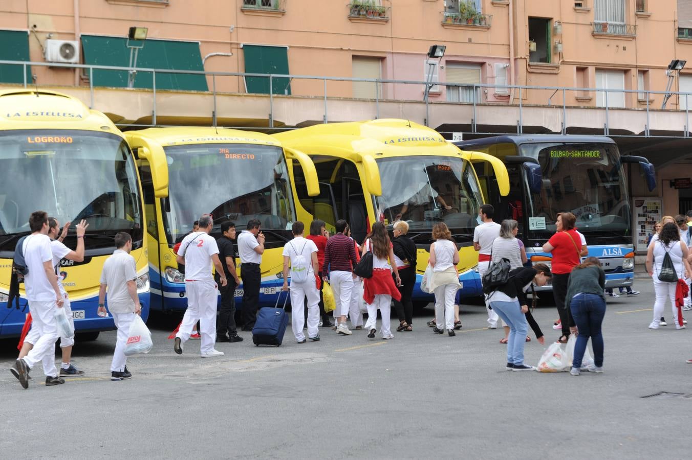 Los riojanos van a San Fermín