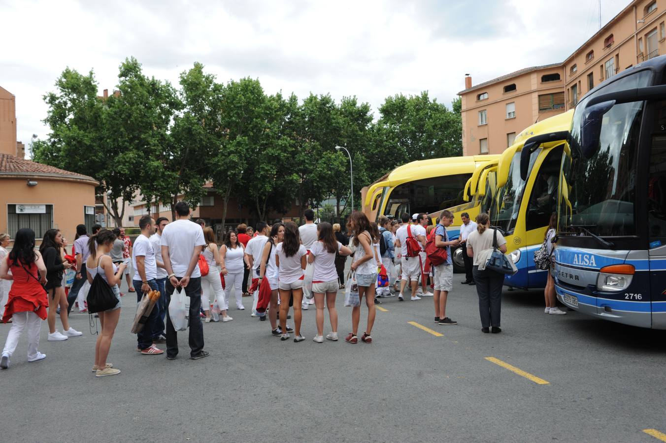 Los riojanos van a San Fermín