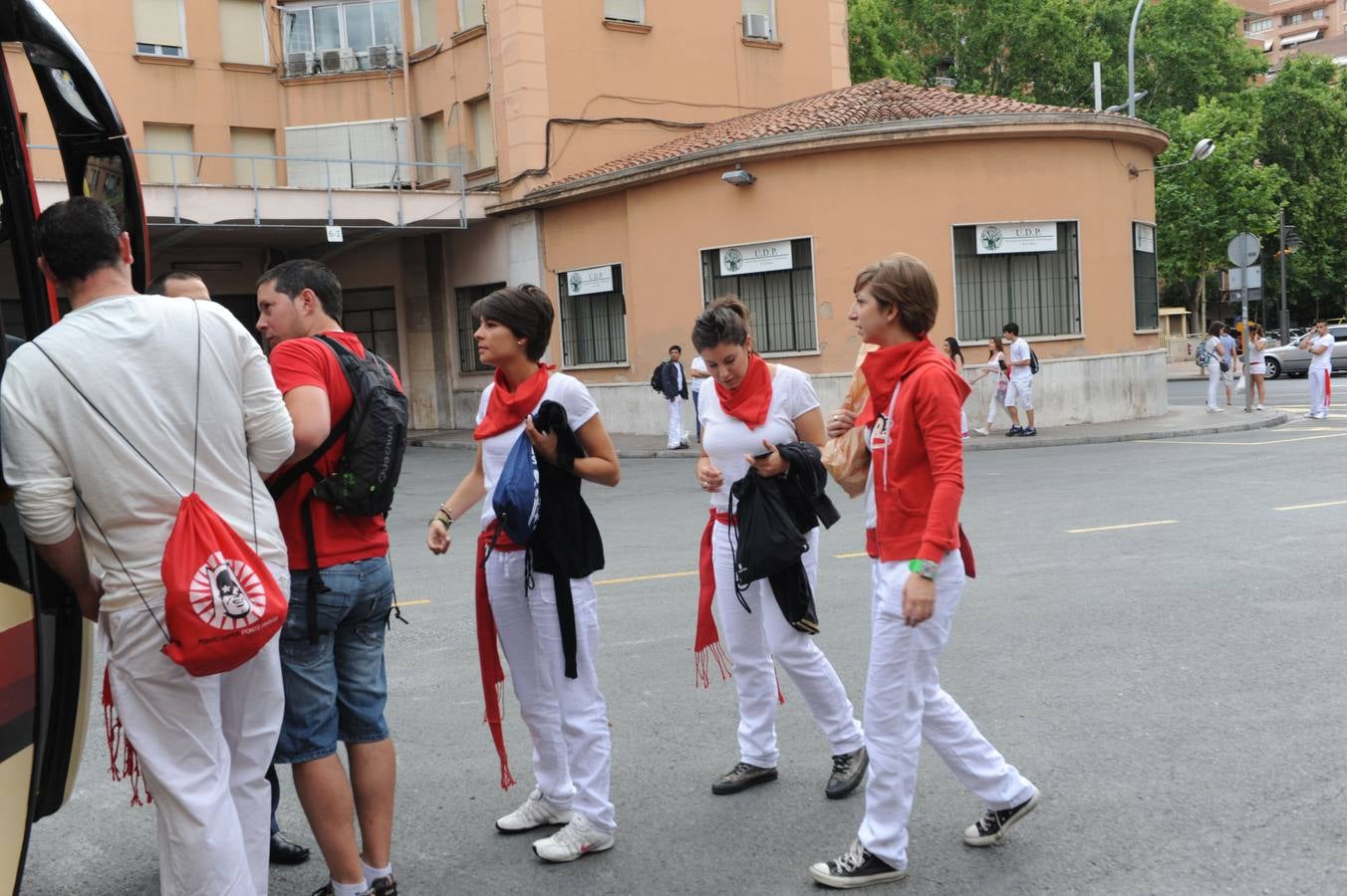 Los riojanos van a San Fermín
