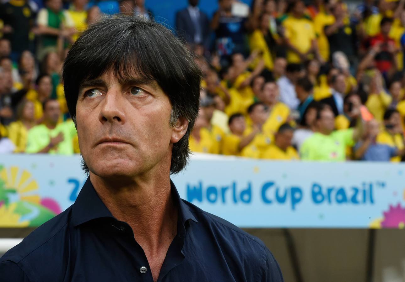 Löw, tranquilo antes del partido.