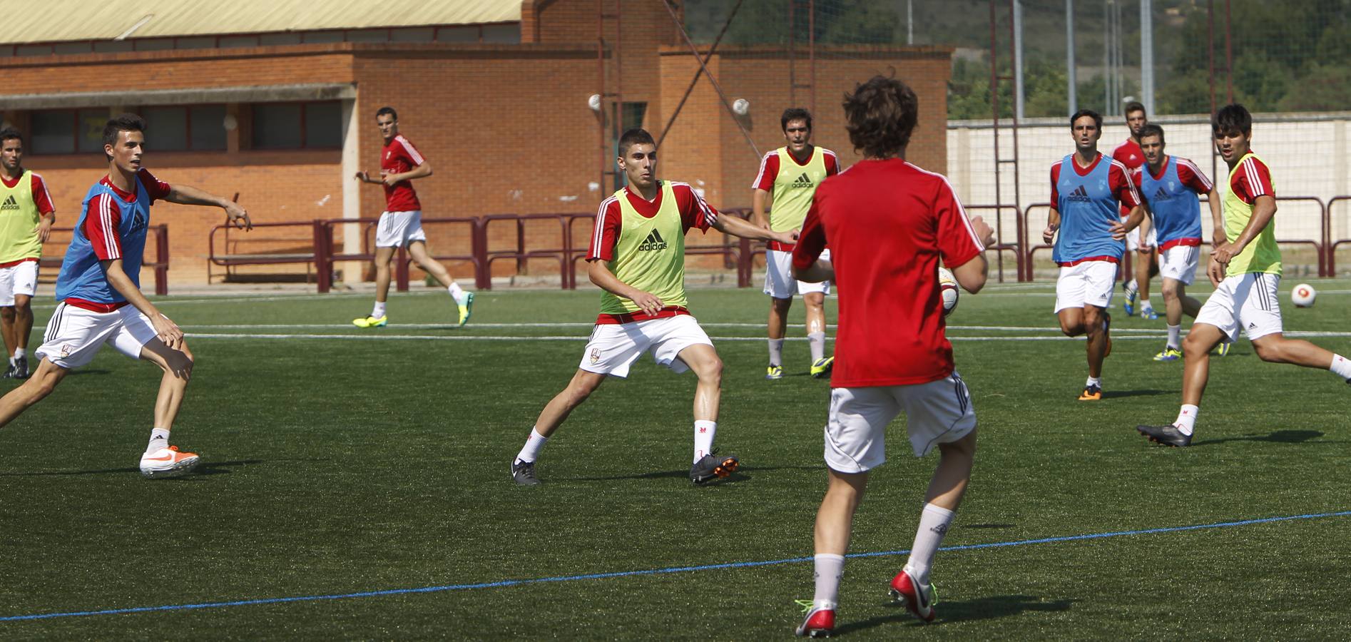 Entrenamiento de la Unión Deportiva Logroñés