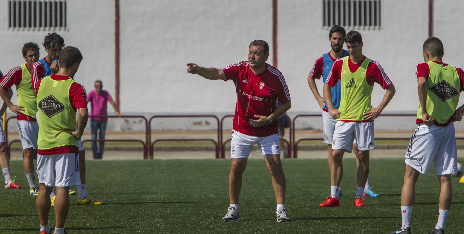 Entrenamiento de la Unión Deportiva Logroñés