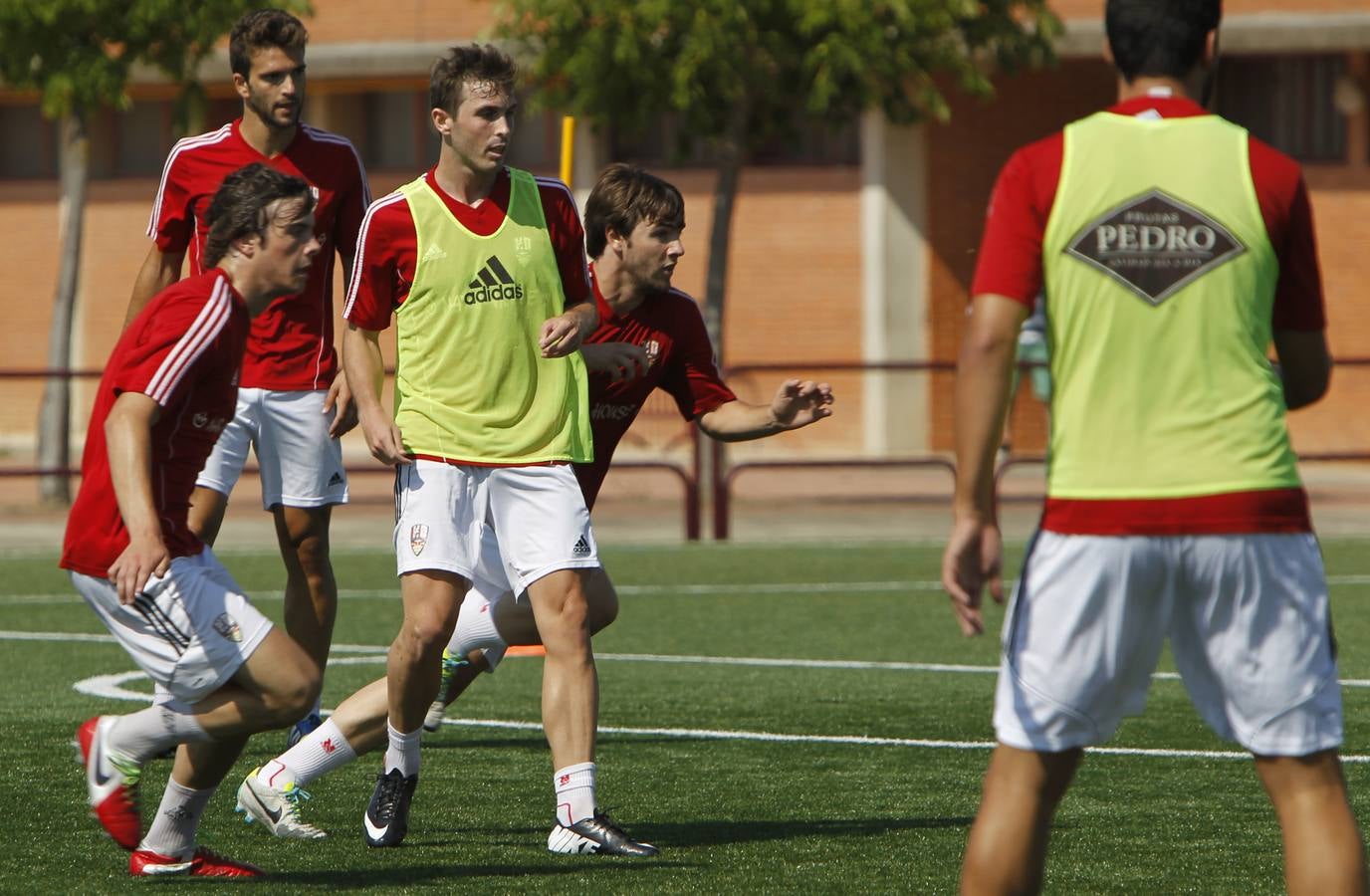 Entrenamiento de la Unión Deportiva Logroñés