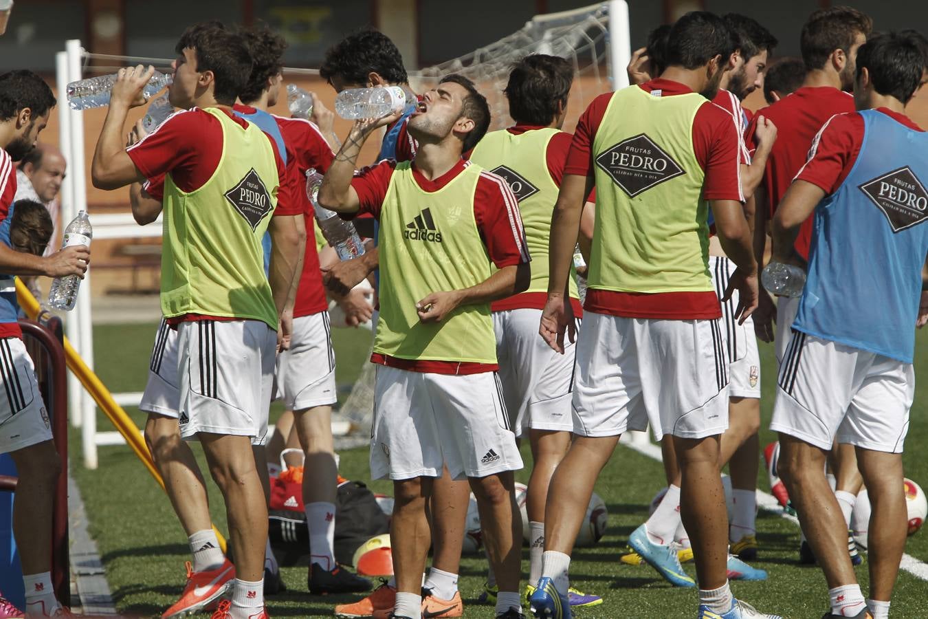 Entrenamiento de la Unión Deportiva Logroñés