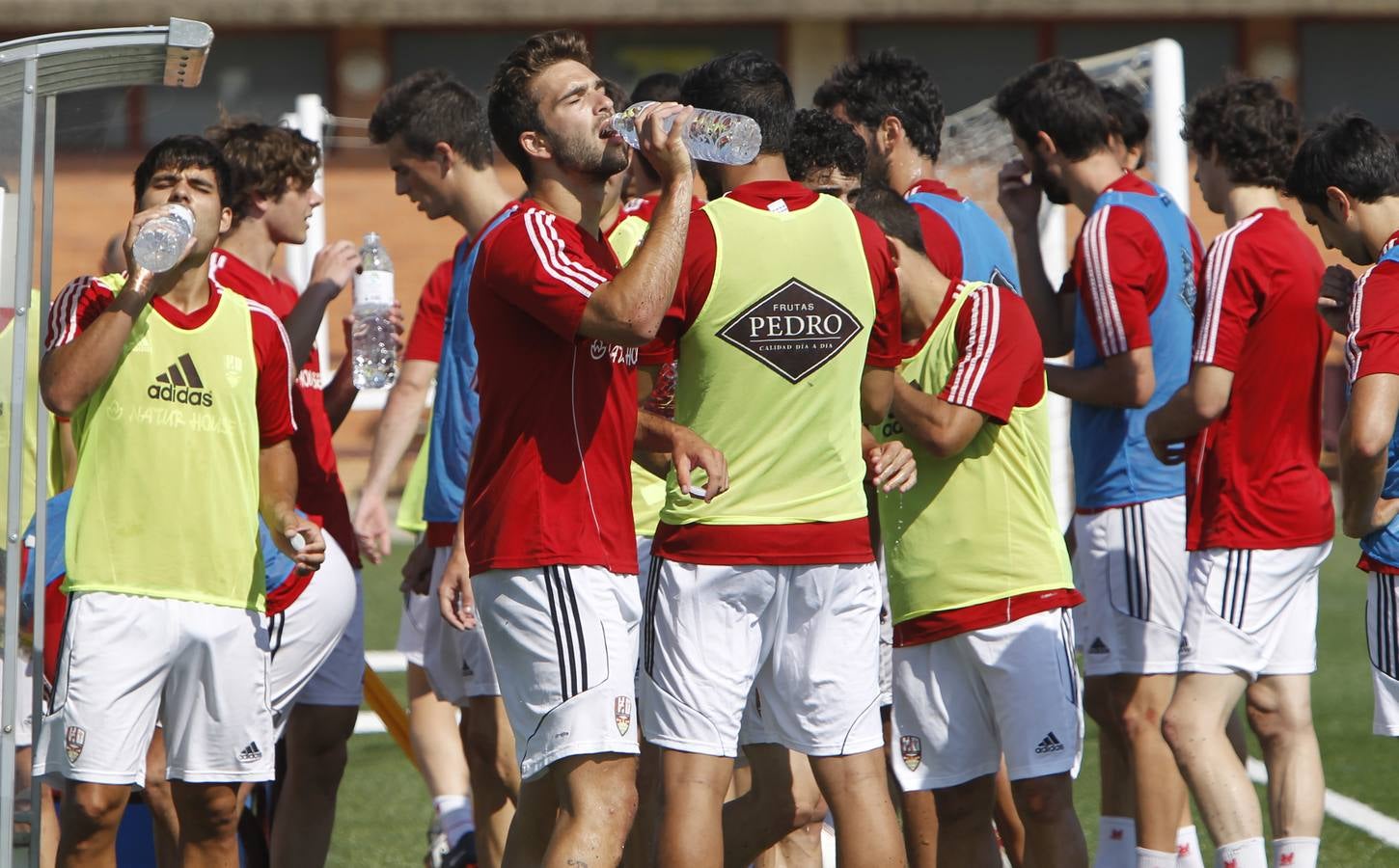 Entrenamiento de la Unión Deportiva Logroñés