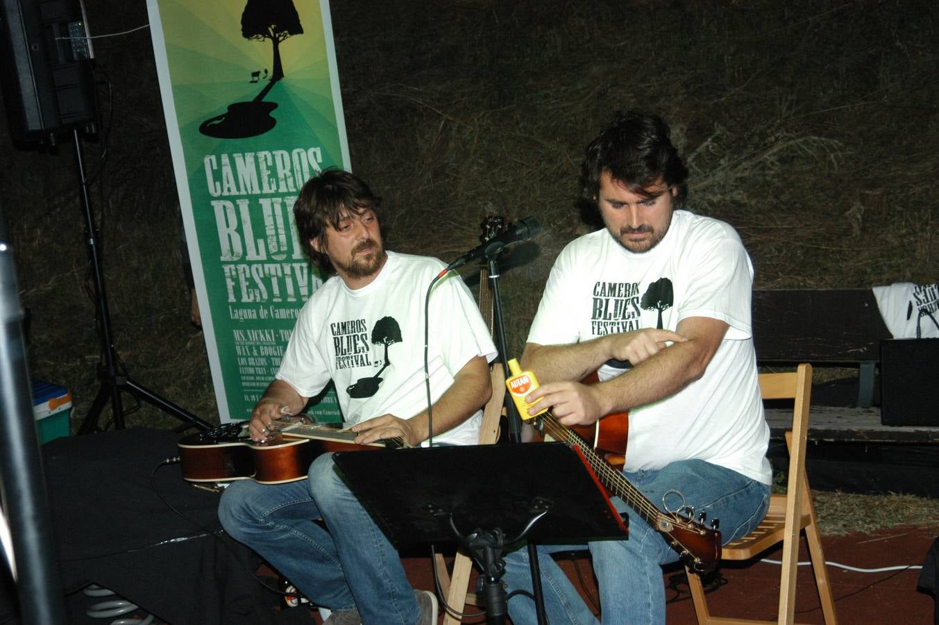 Blues nocturno bajo las estrellas cameranas