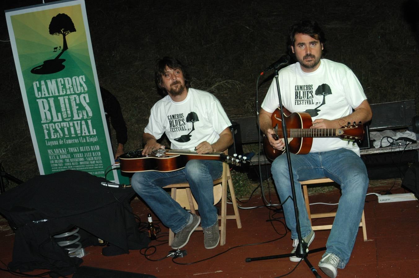 Blues nocturno bajo las estrellas cameranas