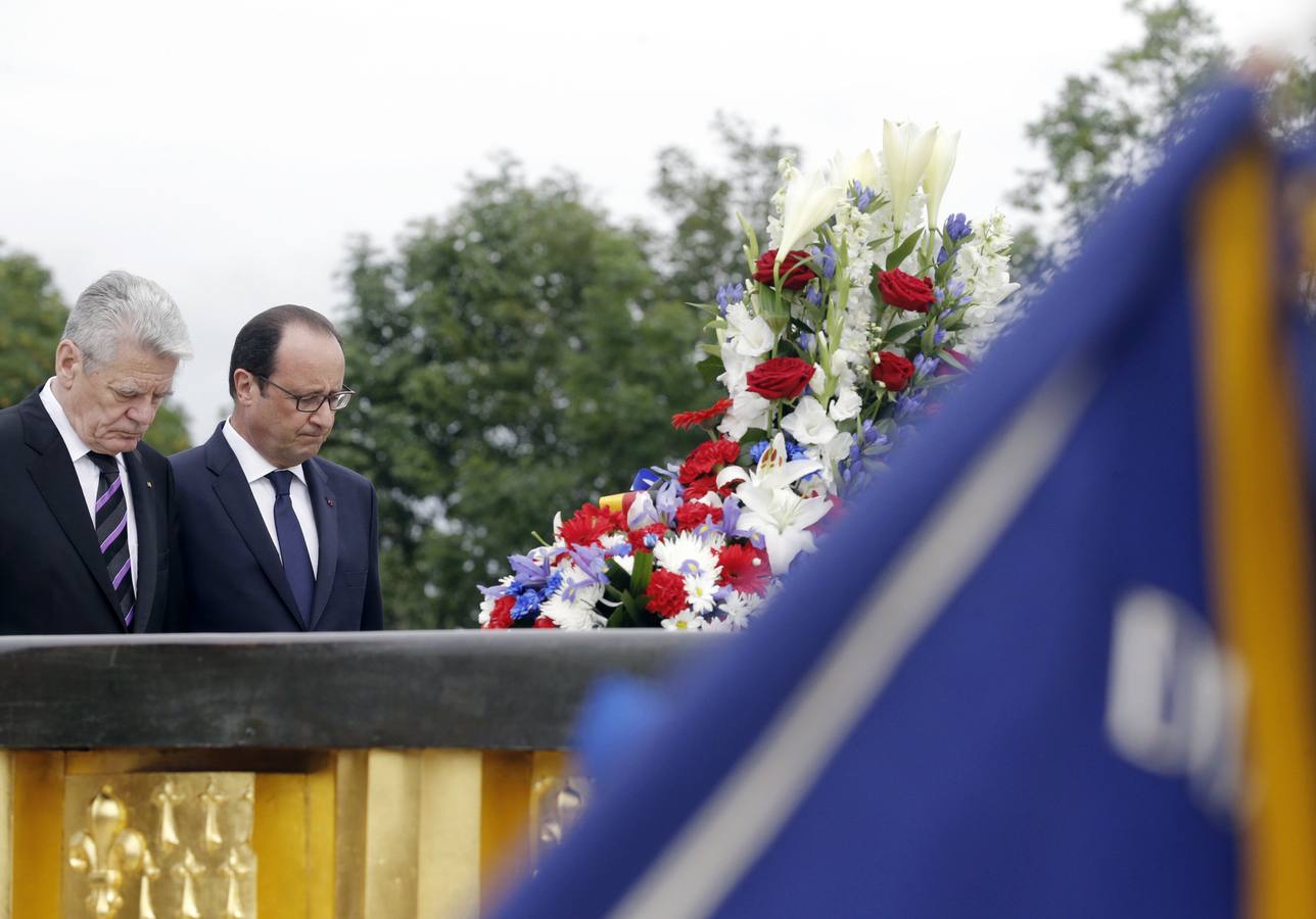 Francia y Holanda celebran el centenario de la Primera Guerra Mundial