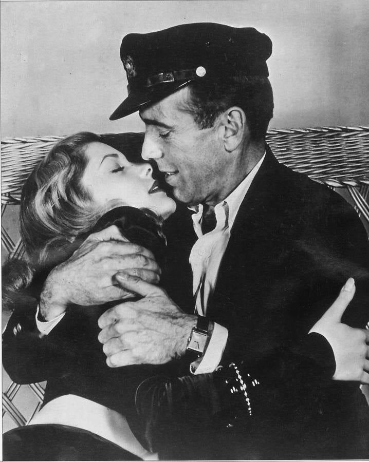 Junto a Bogart en 'Tener o no tener'. Humphrey Bogart y Lauren Bacall en una escena de la pelicula 'Tener y no Tener' de Howard Hawks