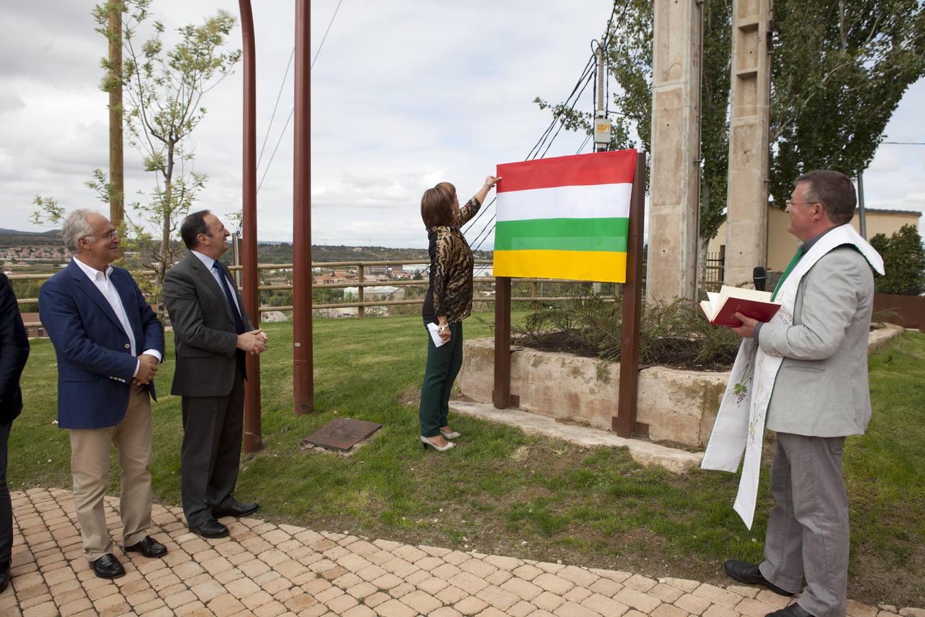 Nuevo mirador de Albelda al valle del Iregua