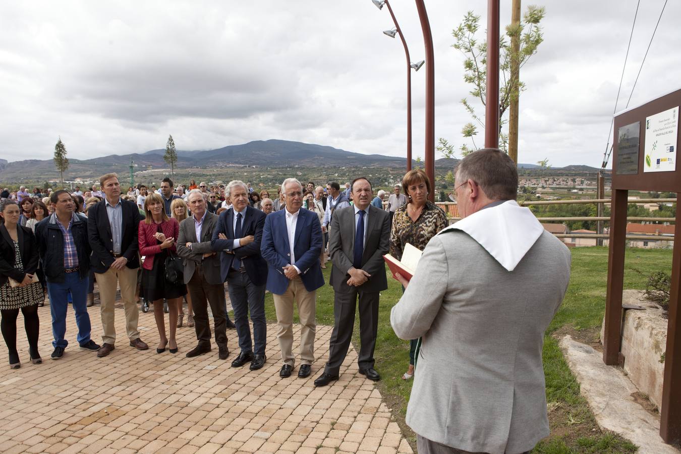 Nuevo mirador de Albelda al valle del Iregua