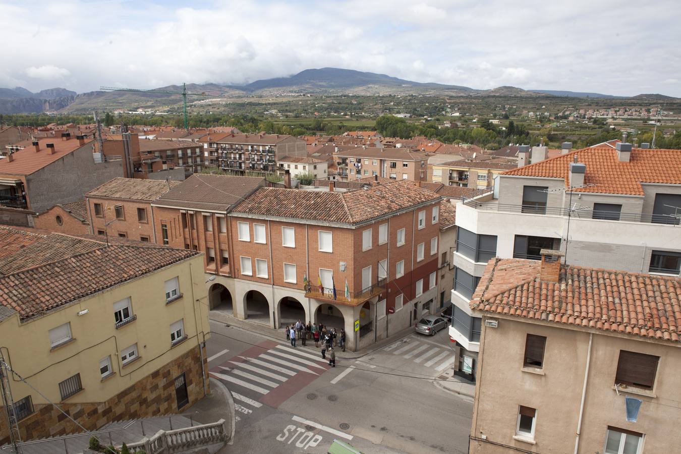 Nuevo mirador de Albelda al valle del Iregua