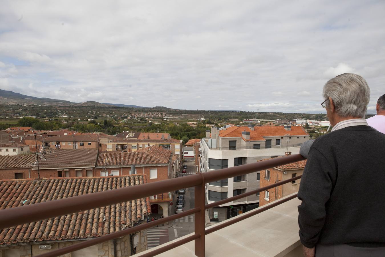 Nuevo mirador de Albelda al valle del Iregua