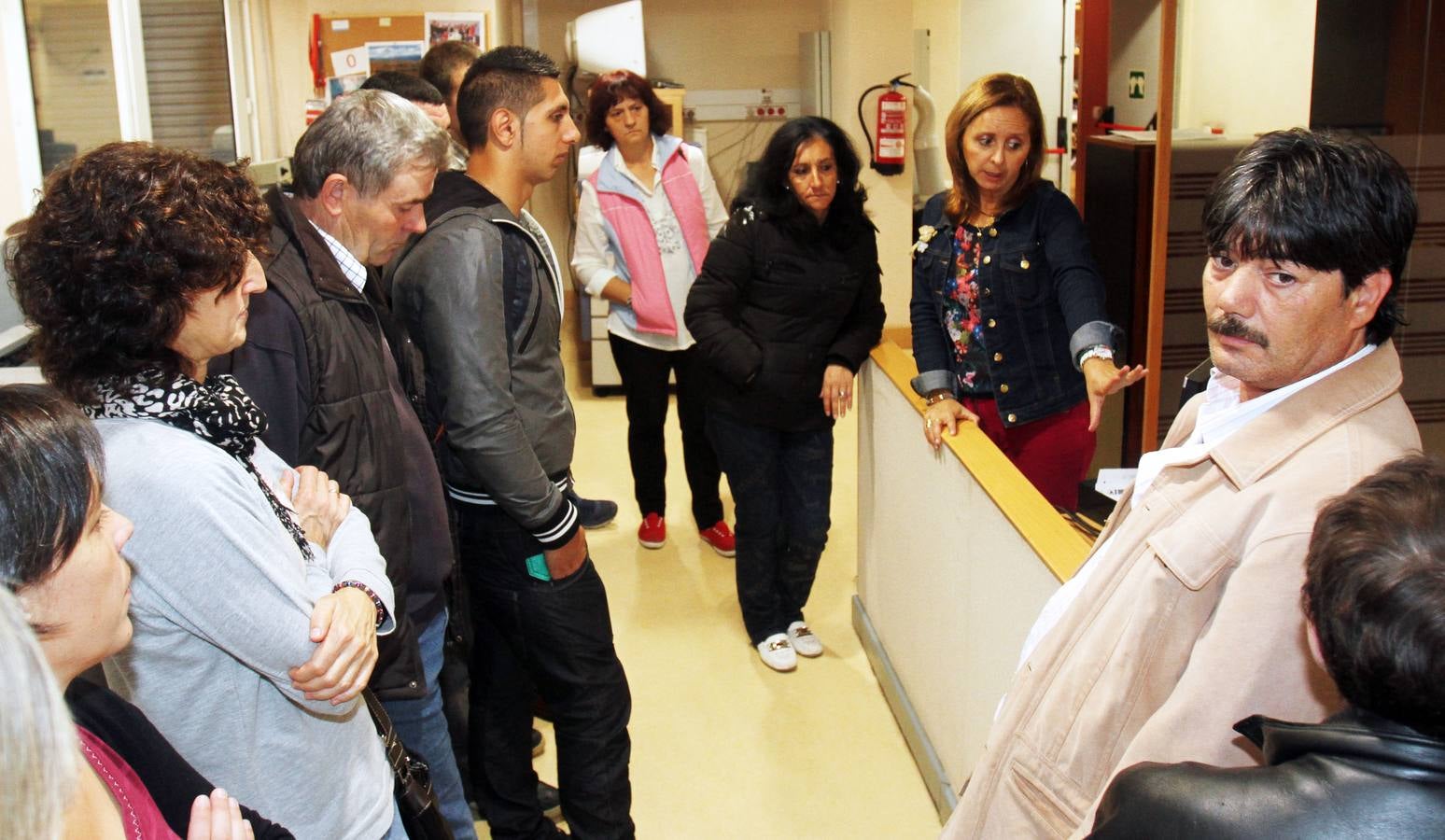 Los alumnos del Centro Ocupacional de Fundación Cáritas-Chavicar de Santo Domingo y Logroño visitan la multimedia de Diario LA RIOJA