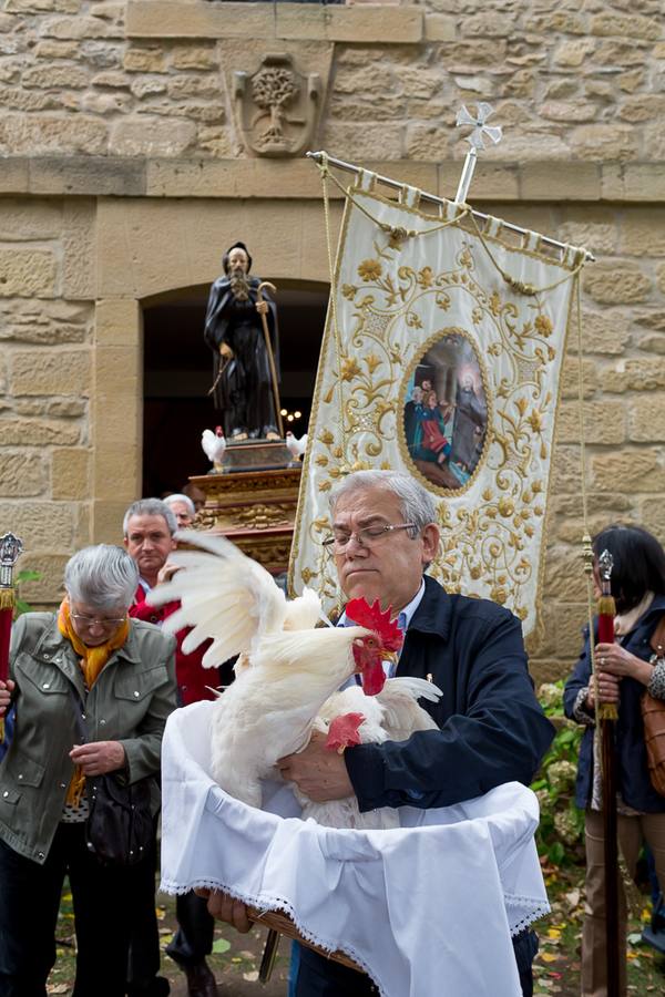 Santo Domingo recuerda el milagro del gallo y la gallina con una romería