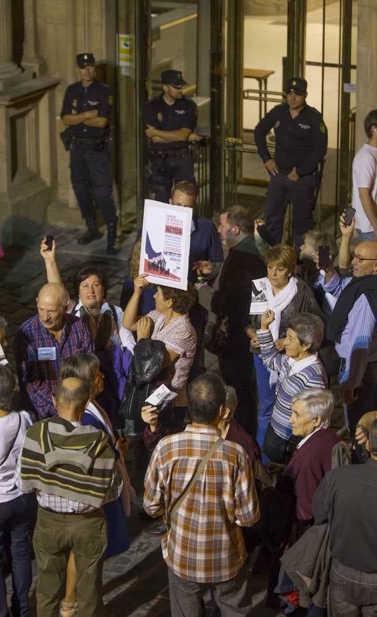 Manifestación contra la Pobreza en Logroño