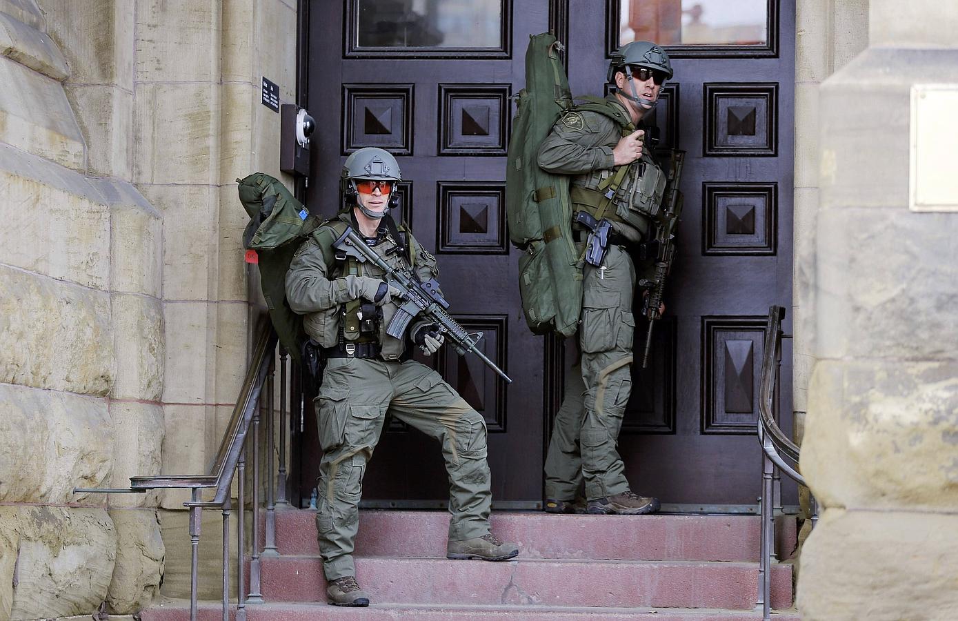 Alerta en Ottawa tras un tiroteo frente al parlamento