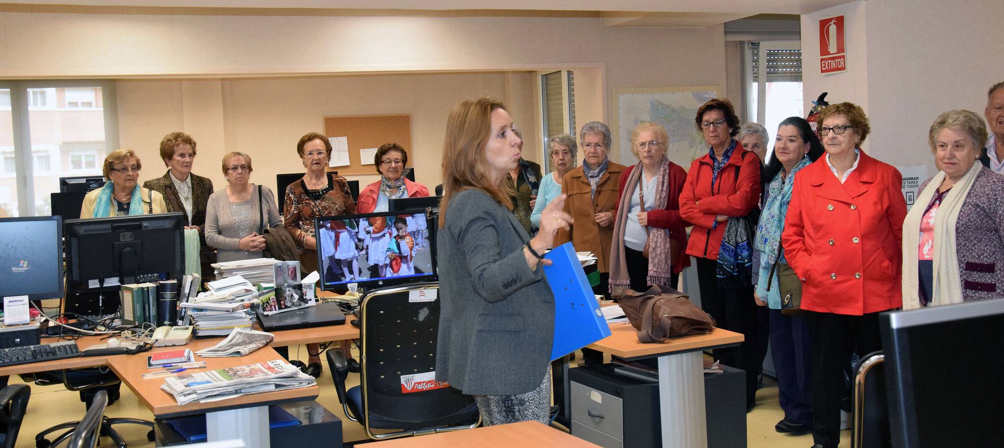 Los alumnos del programa &#039;Vida Sana&#039; visitan la multimedia de Diario LA RIOJA