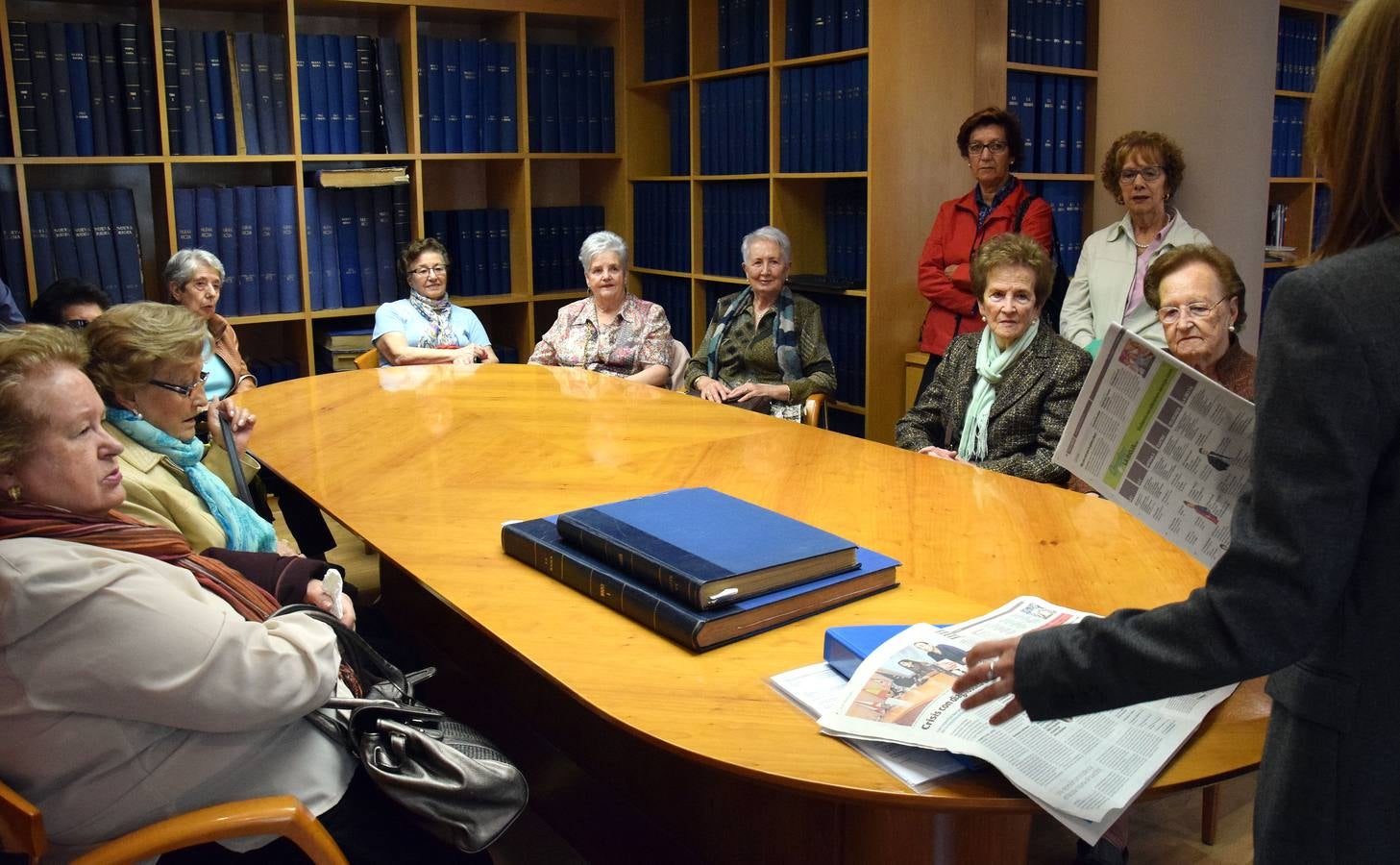 Los alumnos del programa &#039;Vida Sana&#039; visitan la multimedia de Diario LA RIOJA