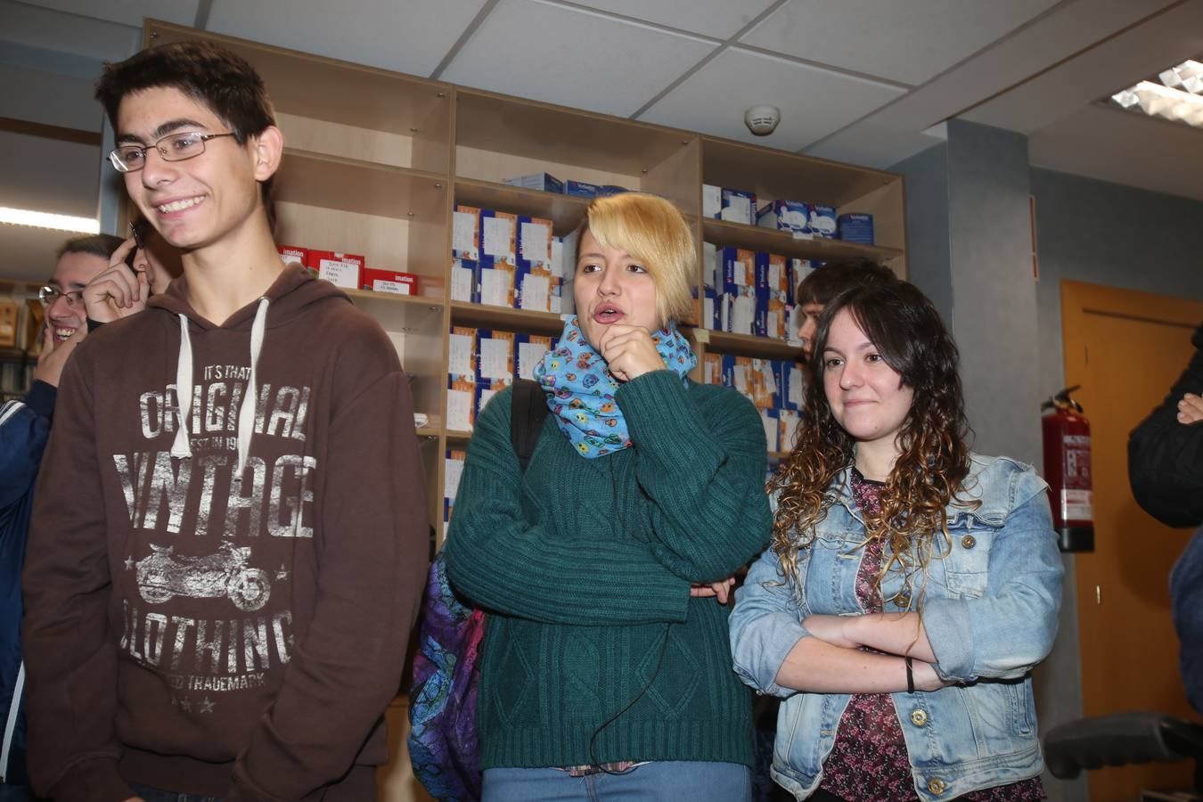 Alumnos del IES Tomás y Valiente de Fuenmayor visitan la Multimedia La Rioja