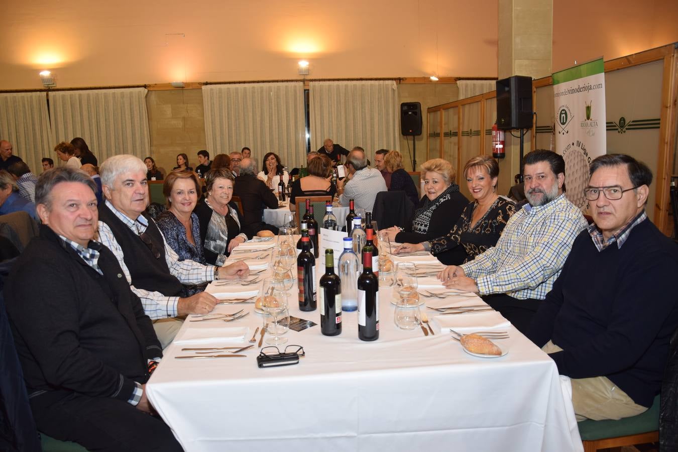 Cena de fin de la Liga de Golf y Vino