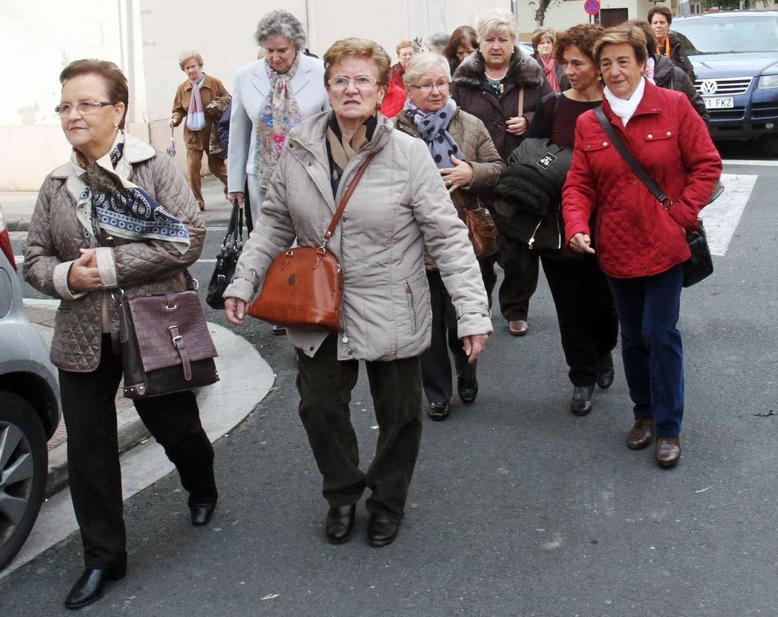 Visita a la multimedia de Diario LA RIOJA de un grupo del taller Vida Sana del Ayuntamiento de Logroño