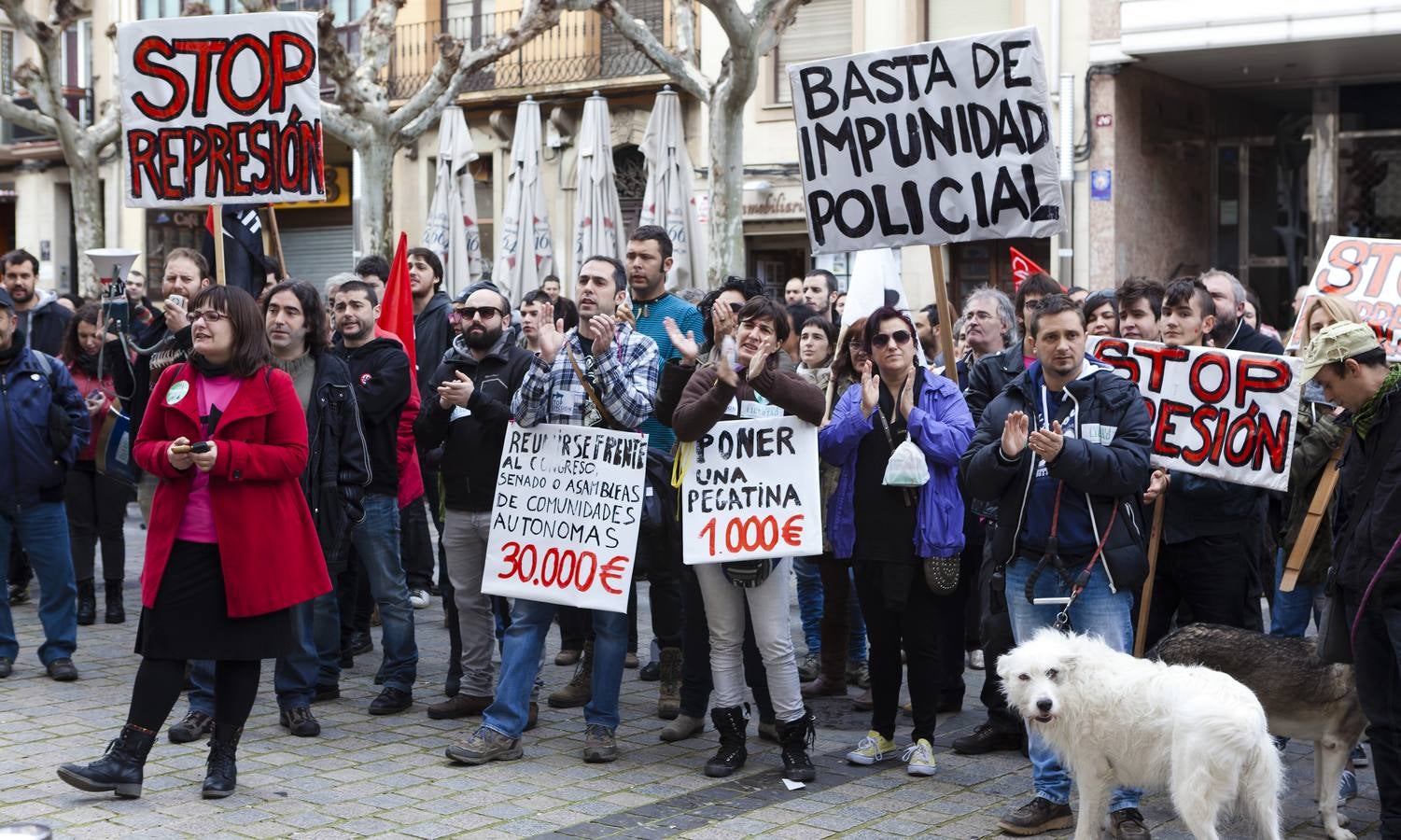 Manifestación en el segundo aniversario del 14N