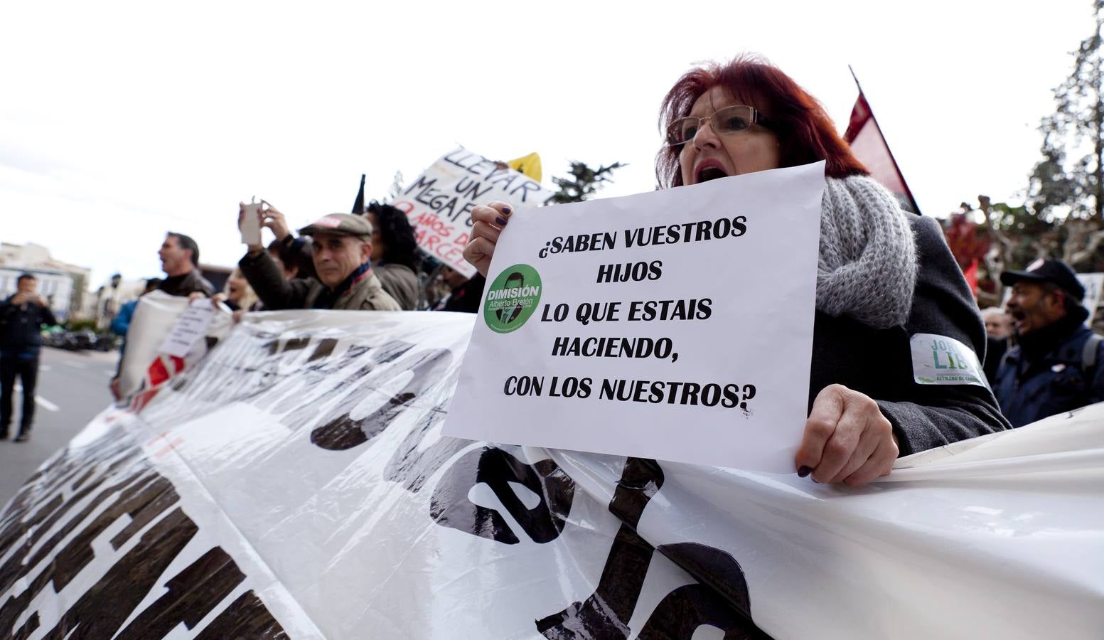 Manifestación en el segundo aniversario del 14N