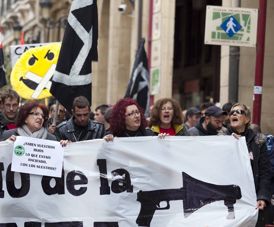 Manifestación en el segundo aniversario del 14N