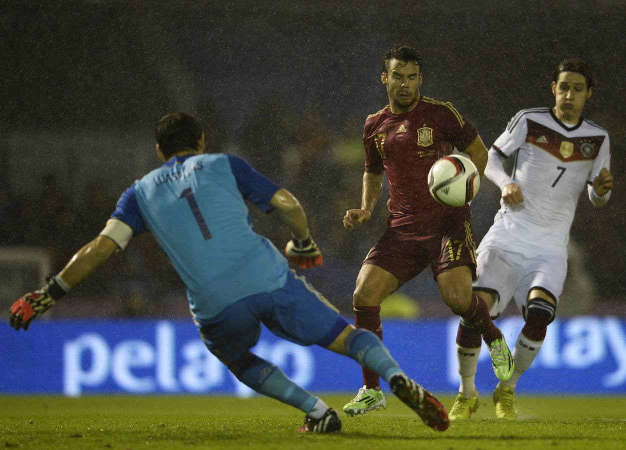 Alemania gana a España en Balaídos