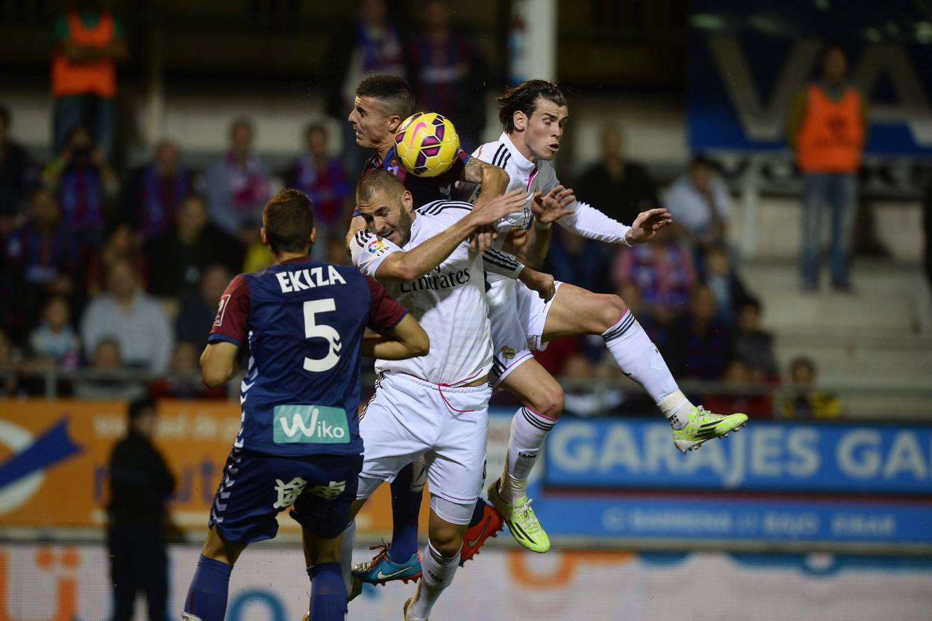 El Madrid golea al Eibar