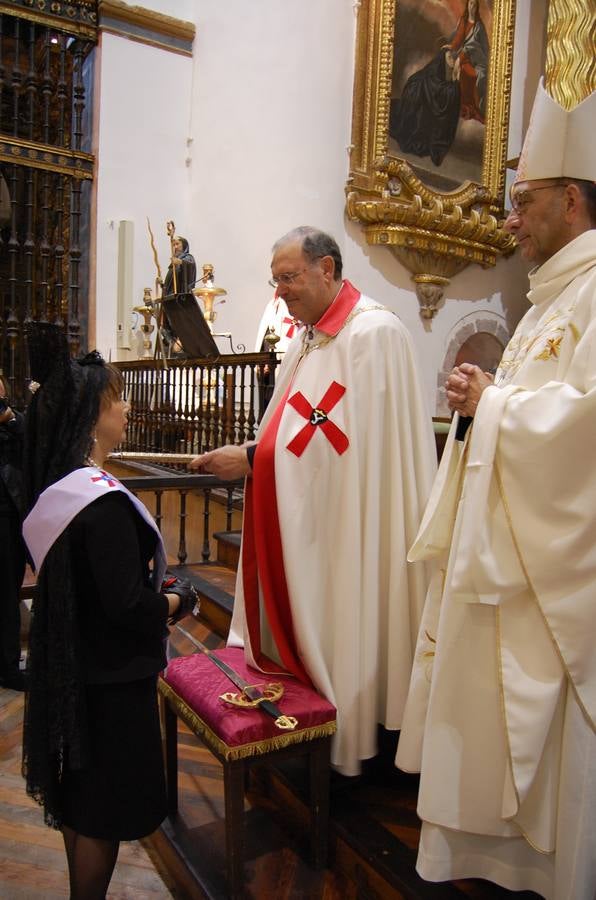 Inaugurado en Yuso un busto de Isabel la Católica y elección de Santiago Vivanco como caballero