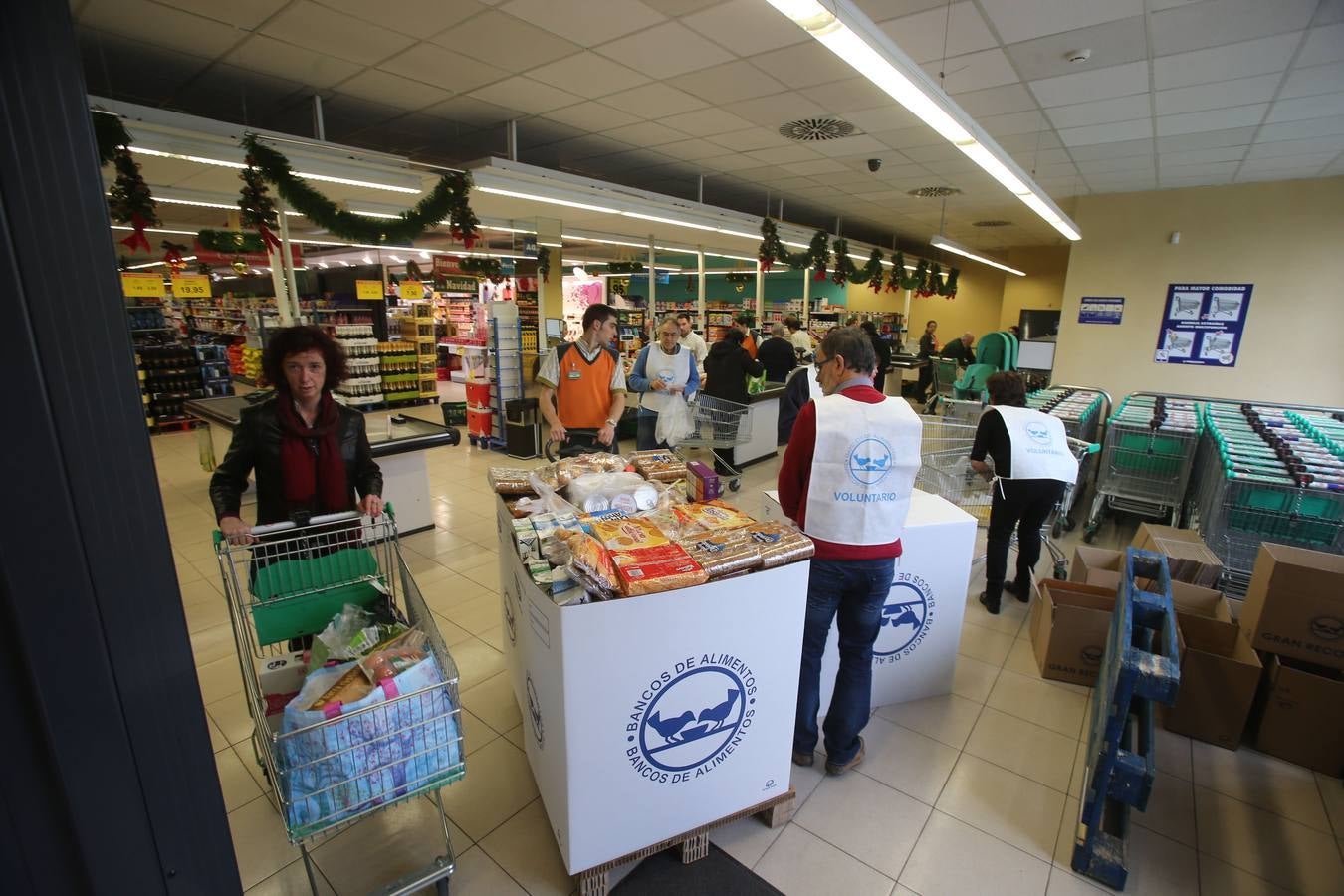 La gran recogida del Banco de Alimentos