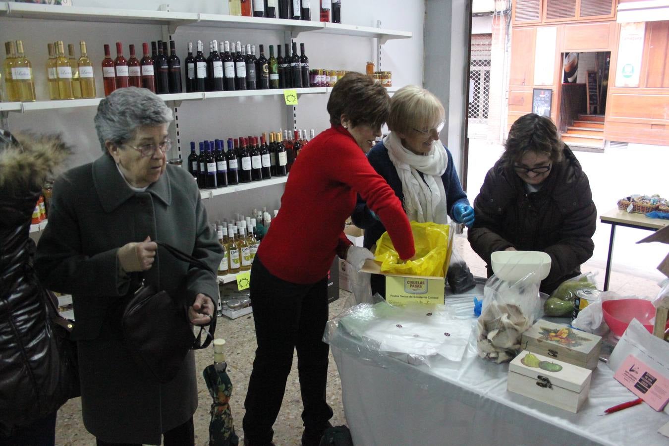 Mercado navideño por Santa Lucía en Arnedo