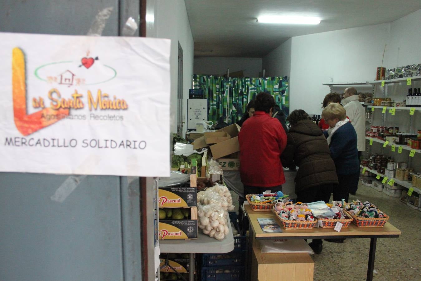 Mercado navideño por Santa Lucía en Arnedo