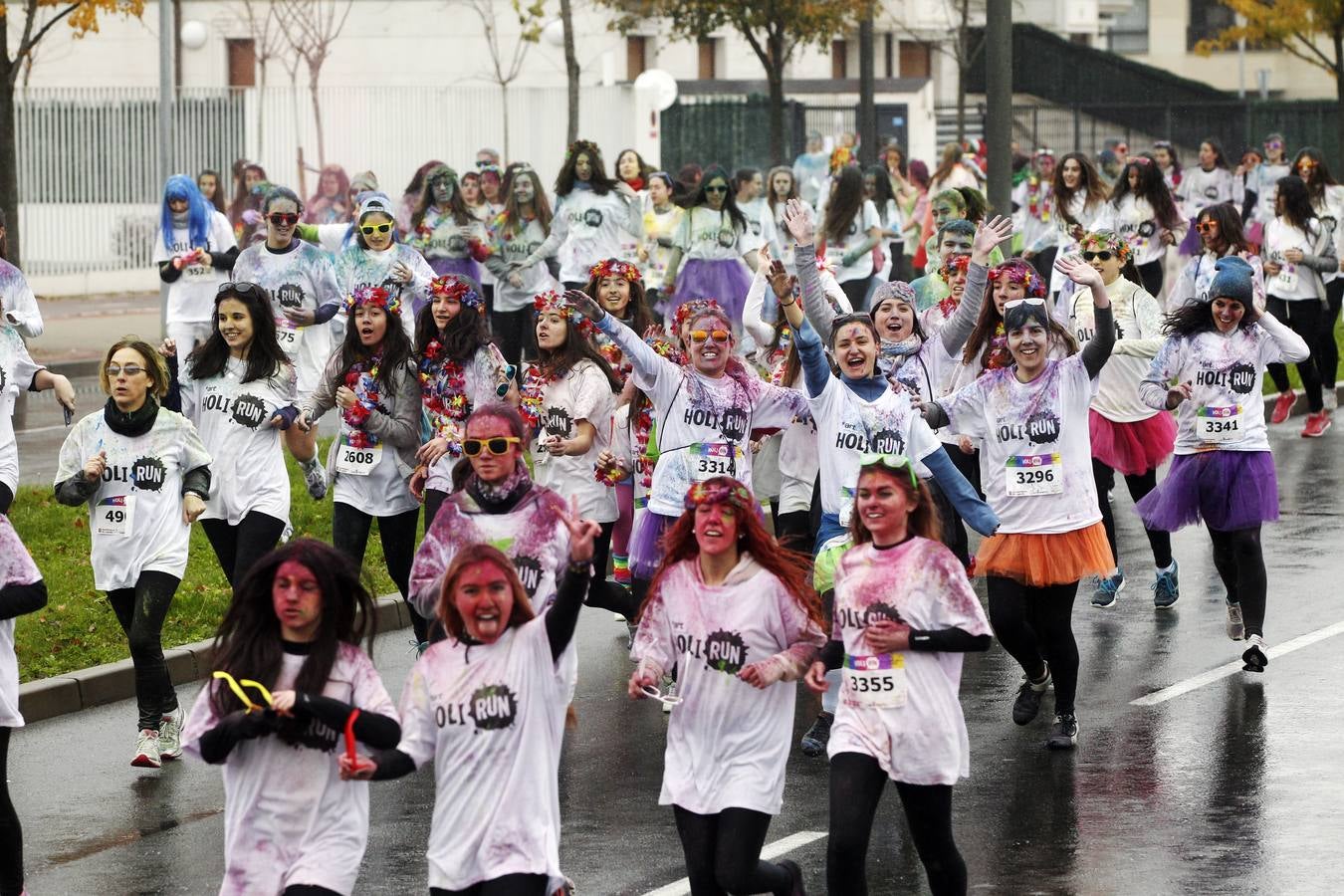 Logroño celebra la Holi Run (II)