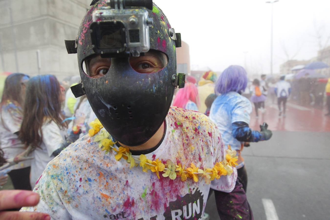 Logroño celebra la Holi Run (II)