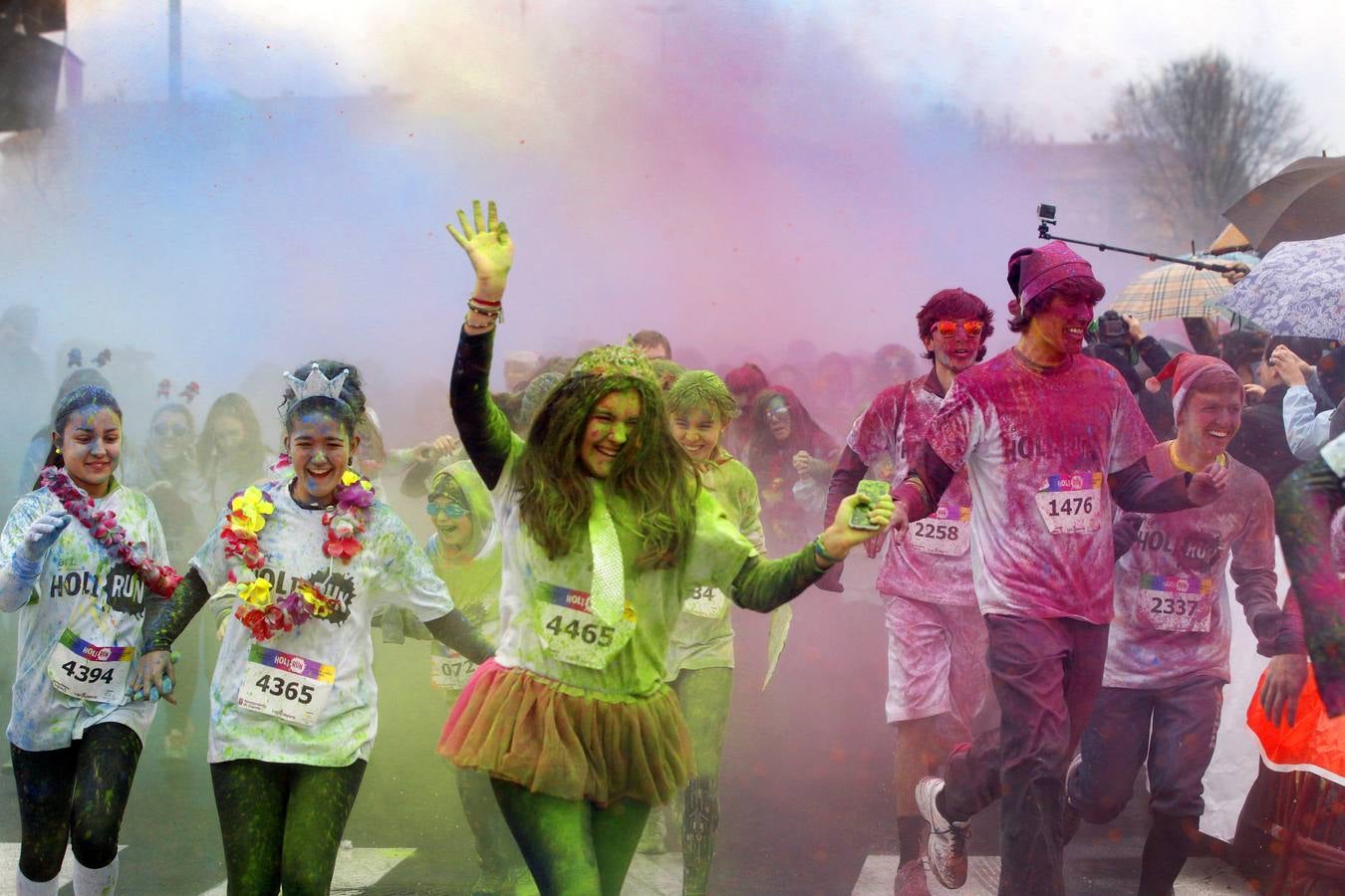 Logroño celebra la Holi Run (II)