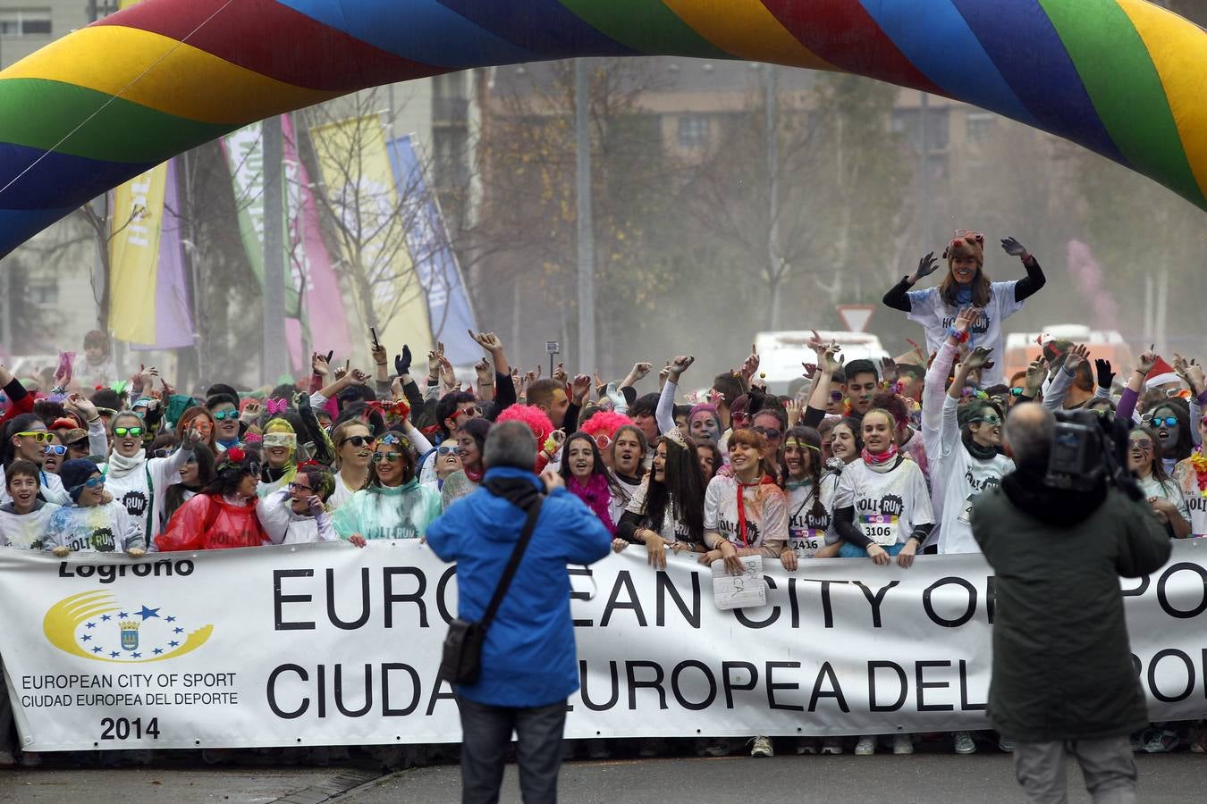 Logroño celebra la Holi Run (II)