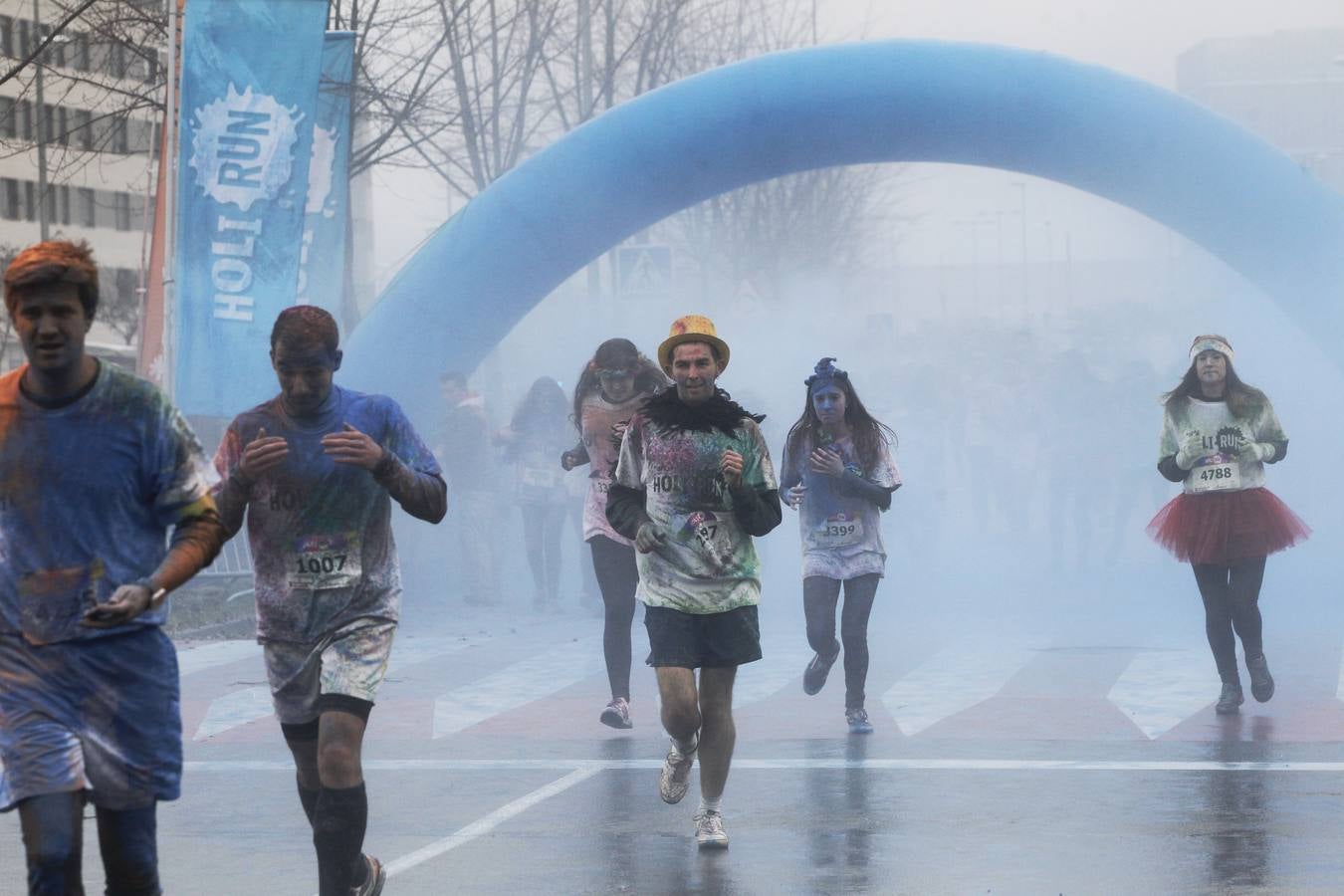 Logroño se llena de color con la Holi Run (I)